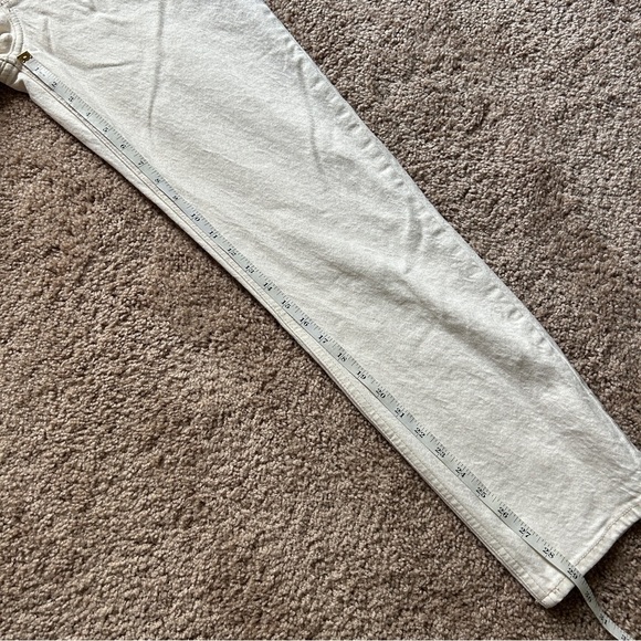Abercrombie & Fitch Curve Love High Rise Dad Criss-Cross Waistband Jeans 25/0R - Picture 10 of 13